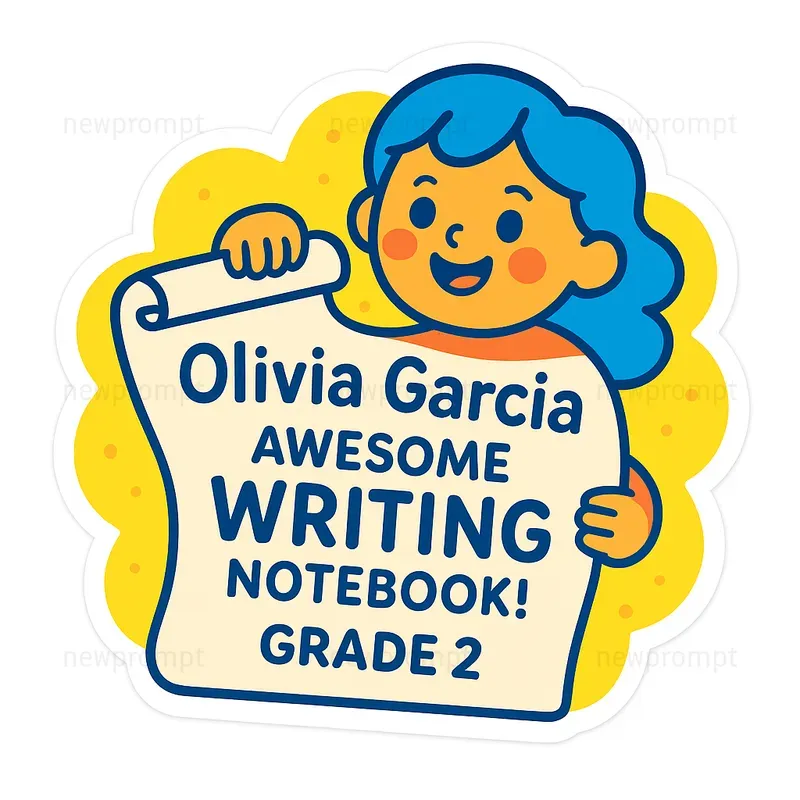 Personalized Academic Sticker Designs