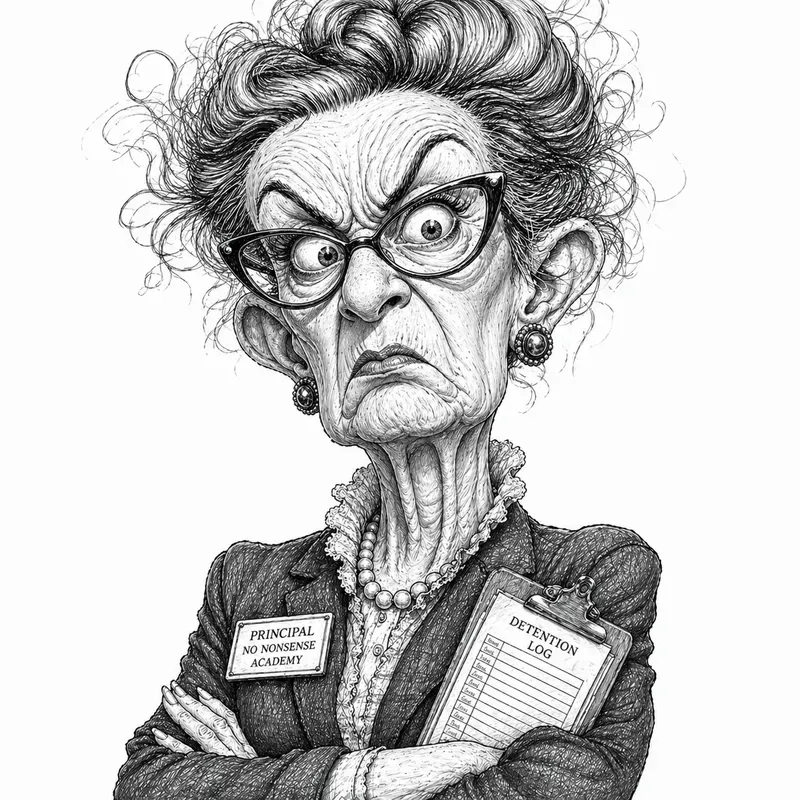 Funny Caricature Sketch Portraits