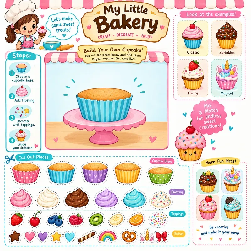Build Play Food Printables