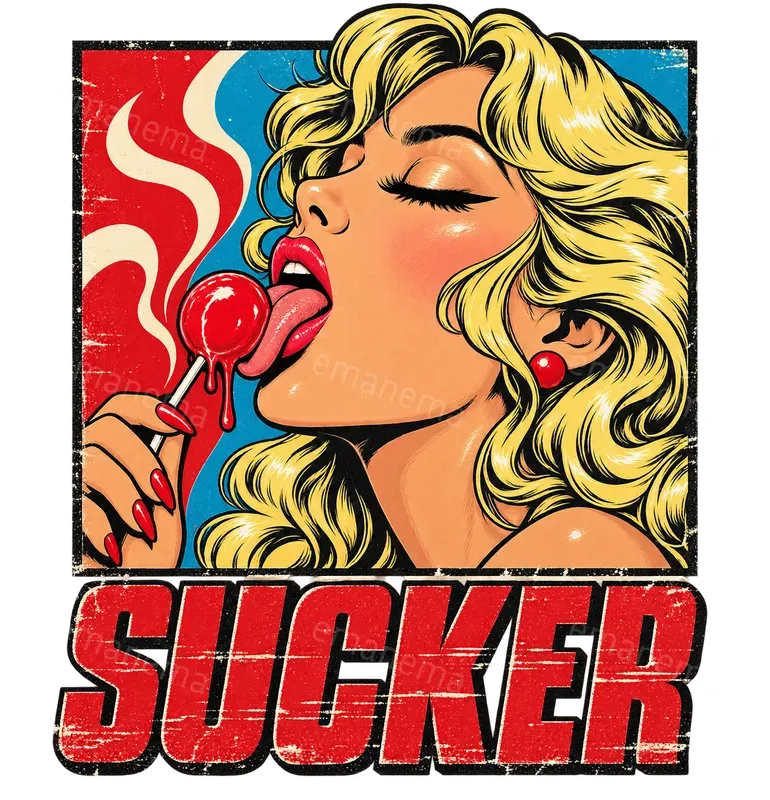 Retro Pin Up Pop Art Tshirt Graphics