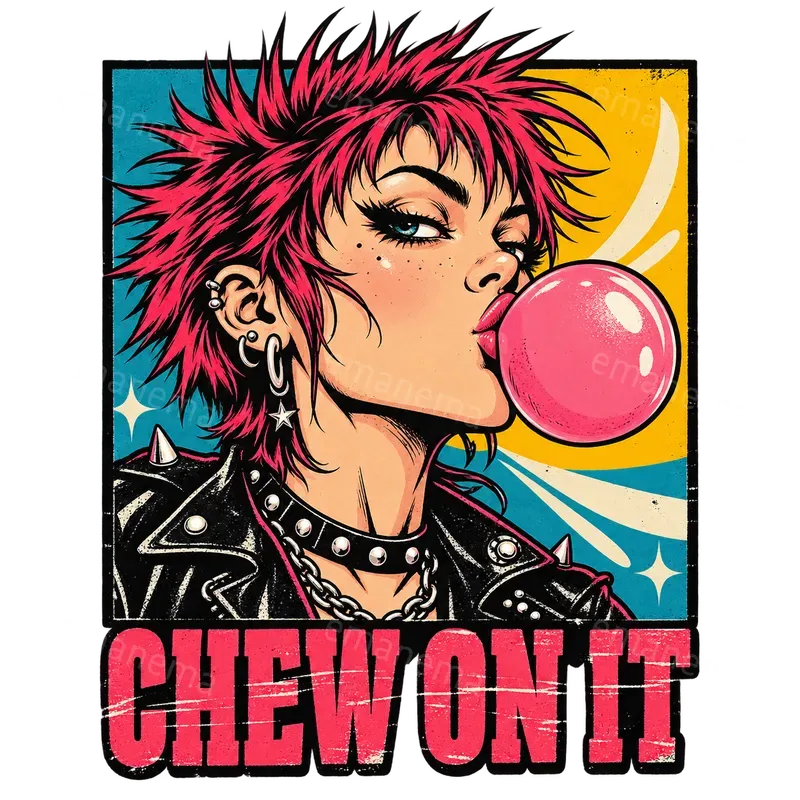 Retro Pin Up Pop Art Tshirt Graphics