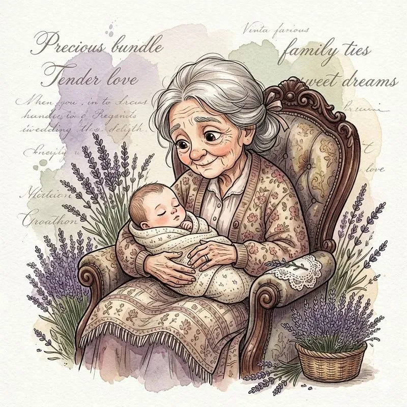 Cute Victorian Mixed Media Portraits