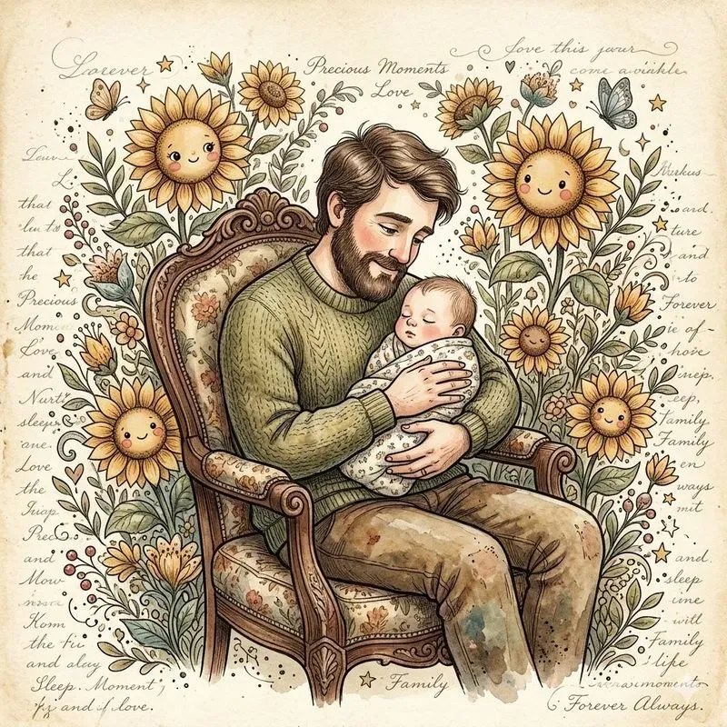 Cute Victorian Mixed Media Portraits