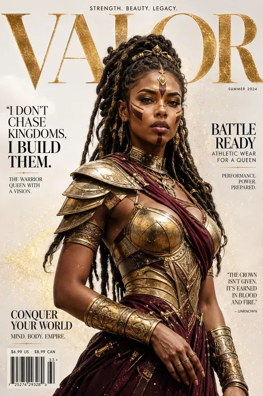 Fantasy 3D Editorial Magazine Covers