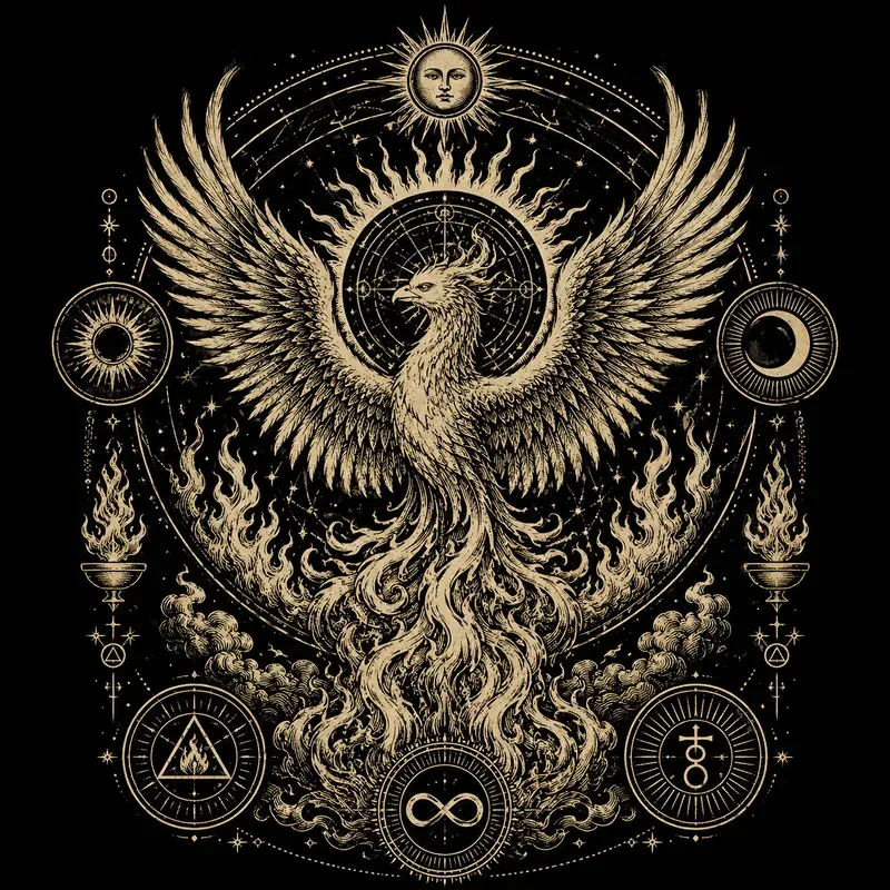 Vintage Arcane Symbolic Tshirt Designs