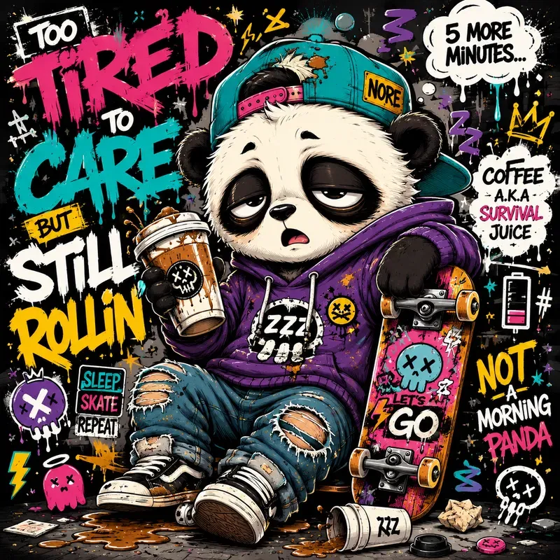 Street Chaos Cartoon Mascots