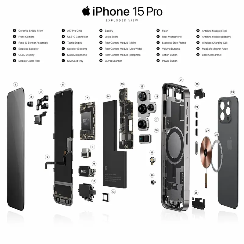 Exploded View Tech Product Ads