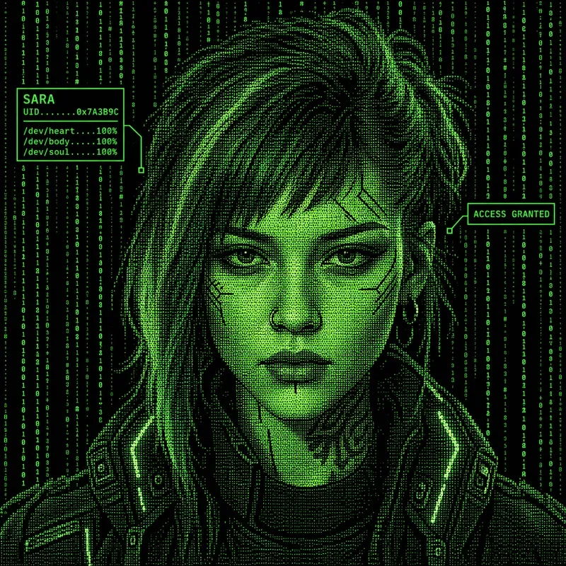 Matrix Ascii Portrait Studios