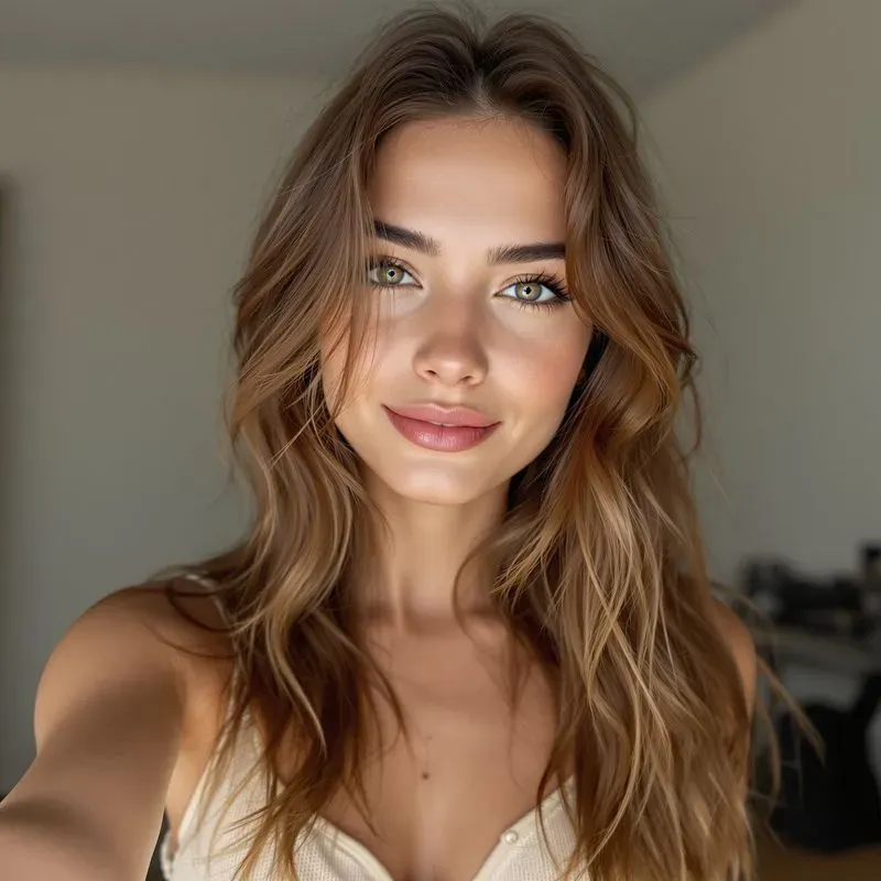 Beautiful Instagram Models Take Selfies