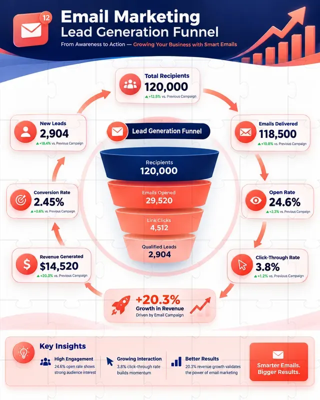 Marketing Kpi Infographics