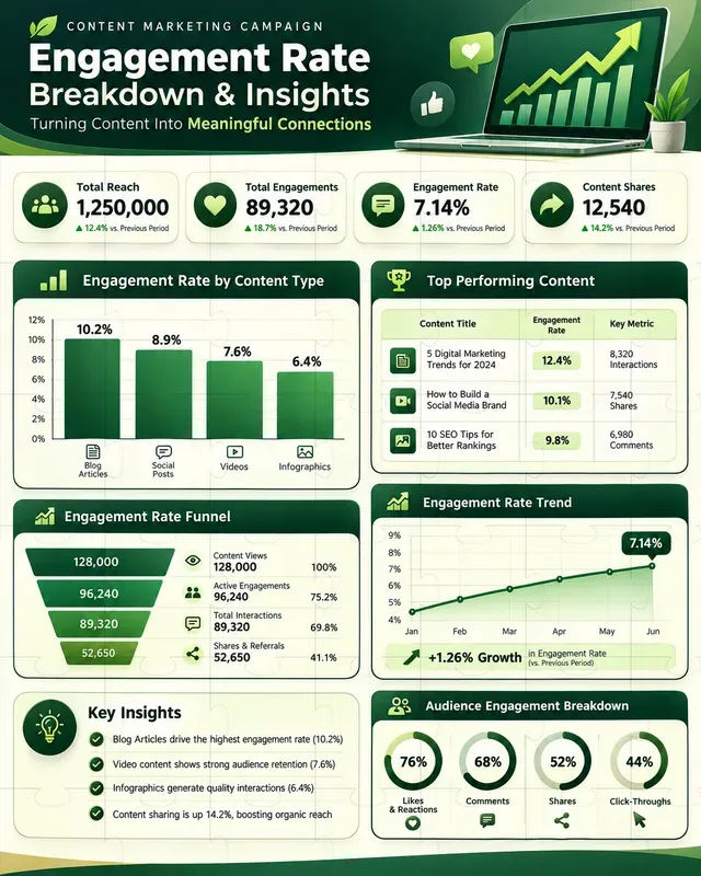 Marketing Kpi Infographics