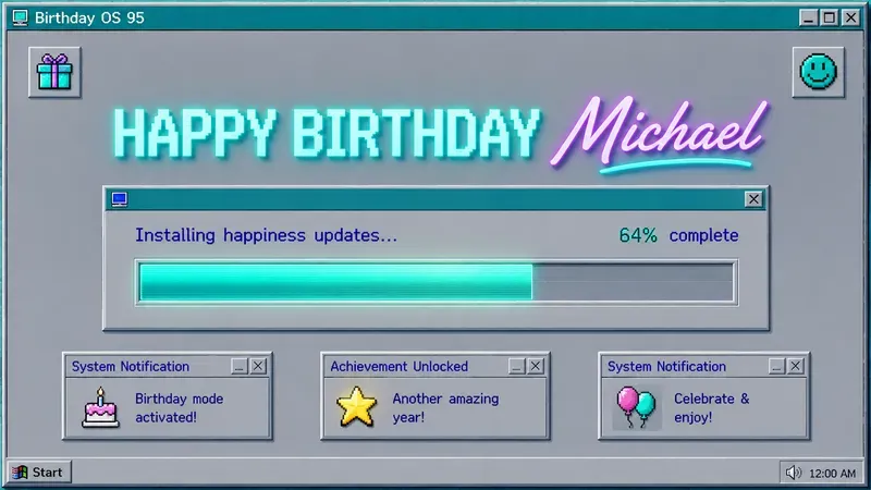 Birthday System Interface Generator