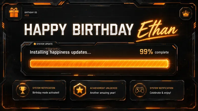 Birthday System Interface Generator