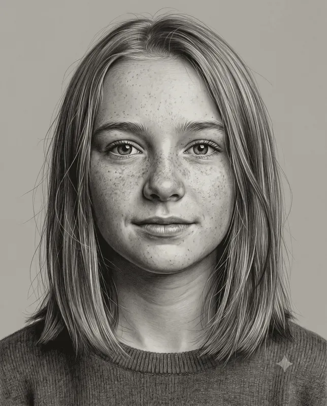 Hyperrealistic Pencil Portrait Generator