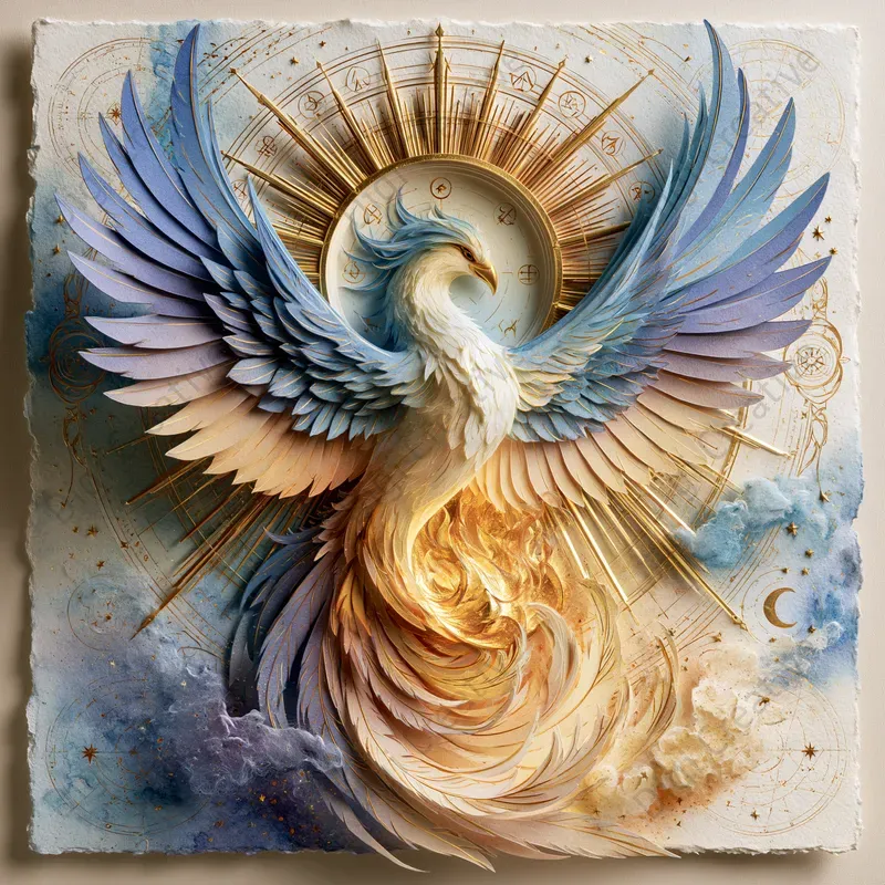 Whimsical Celestial Paper Art