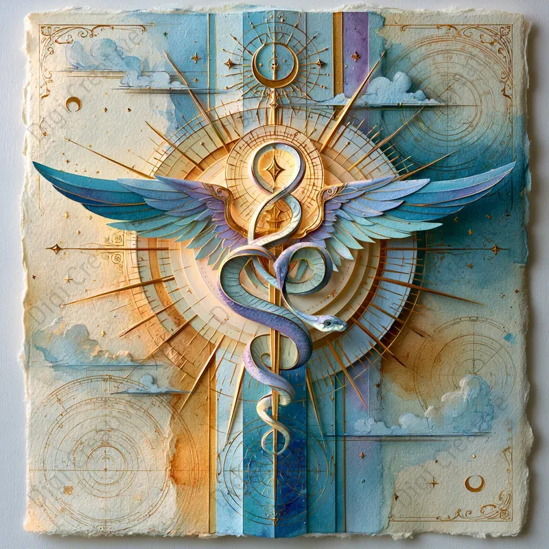Whimsical Celestial Paper Art