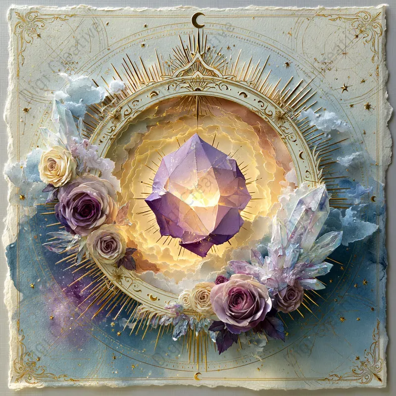 Whimsical Celestial Paper Art