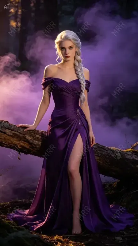 Mystical Forest Gown Portraits