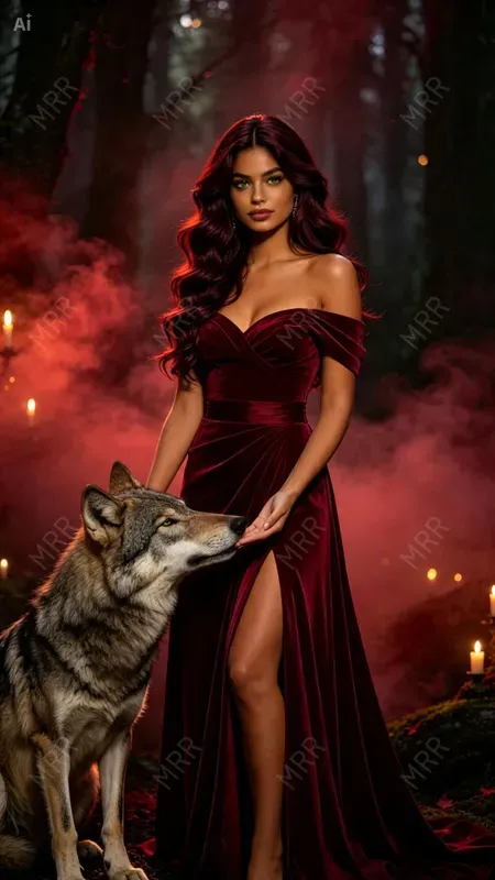 Mystical Forest Gown Portraits
