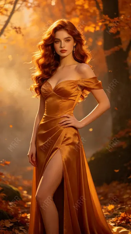 Mystical Forest Gown Portraits