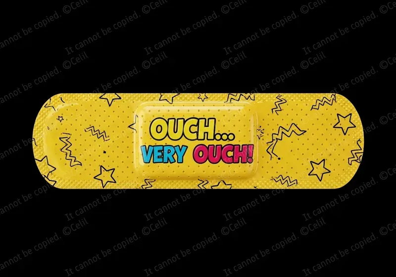 Stylized Bandaids For Printing