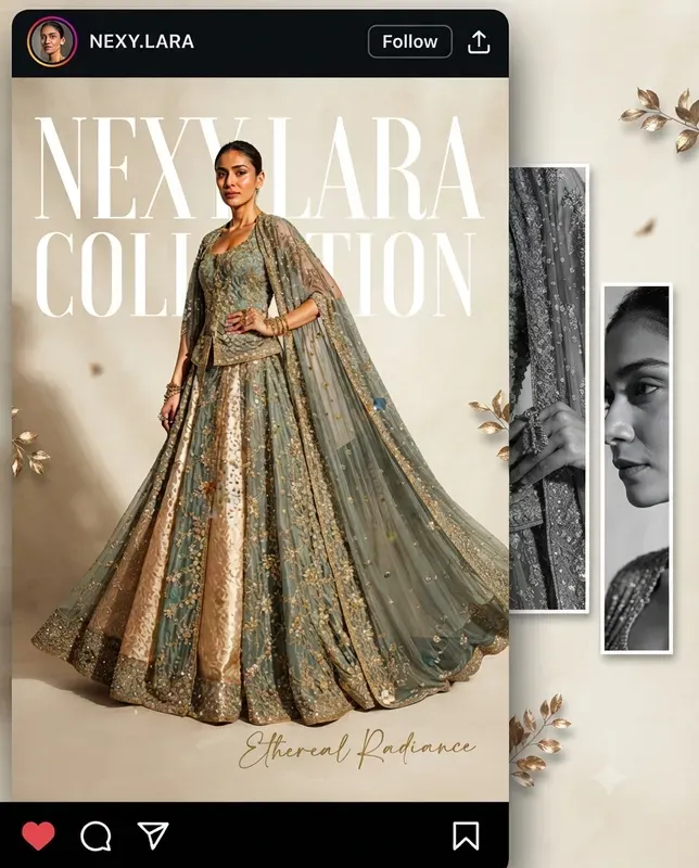 Luxury Couture Instagram Editorial Posts
