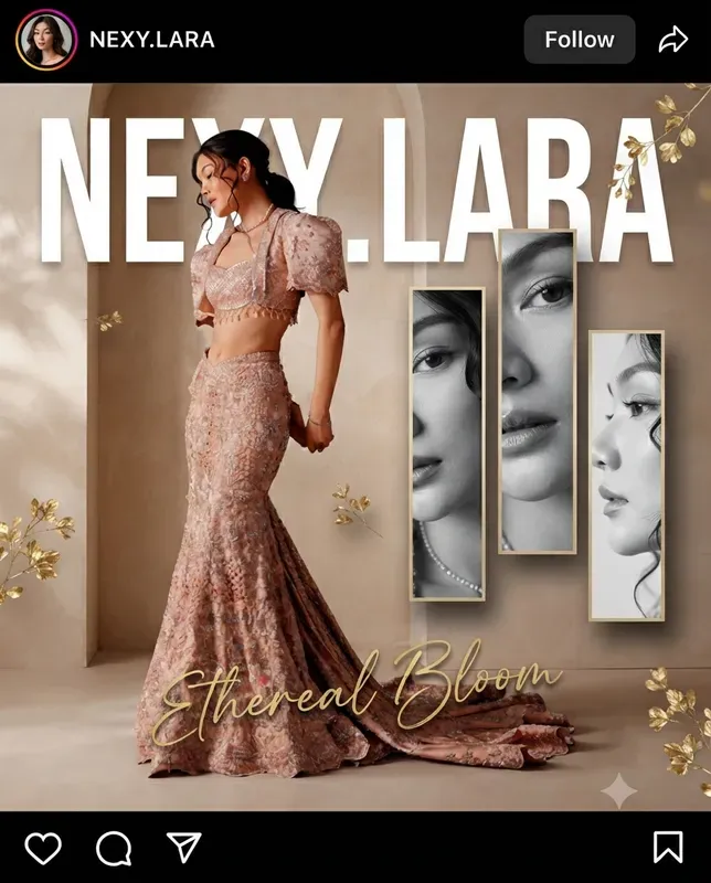 Luxury Couture Instagram Editorial Posts
