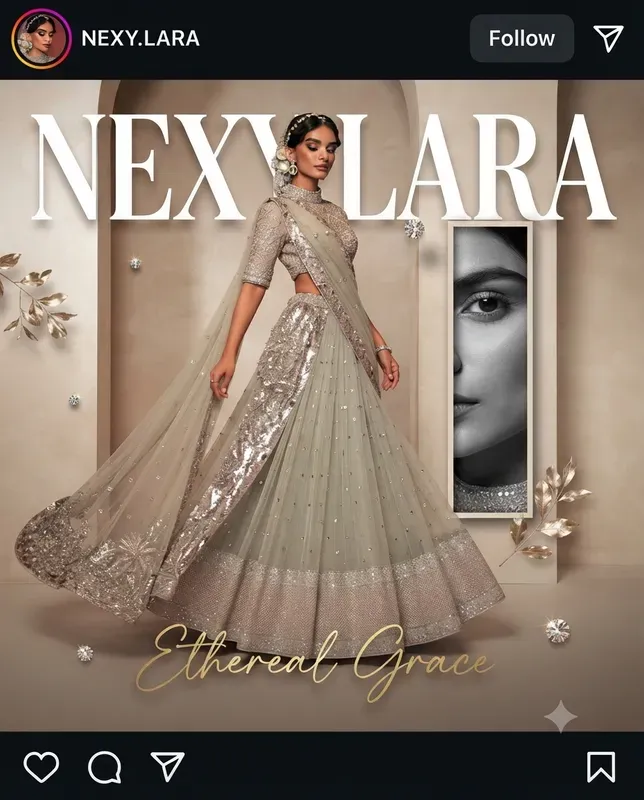 Luxury Couture Instagram Editorial Posts