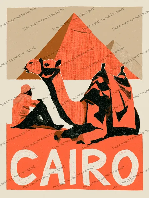 Retro Travel Poster Art