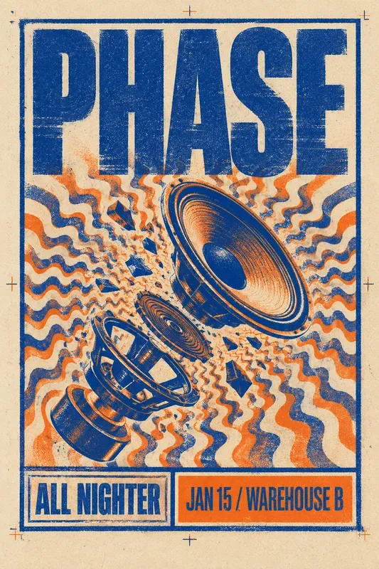 Twoink Risograph Poster Matrices