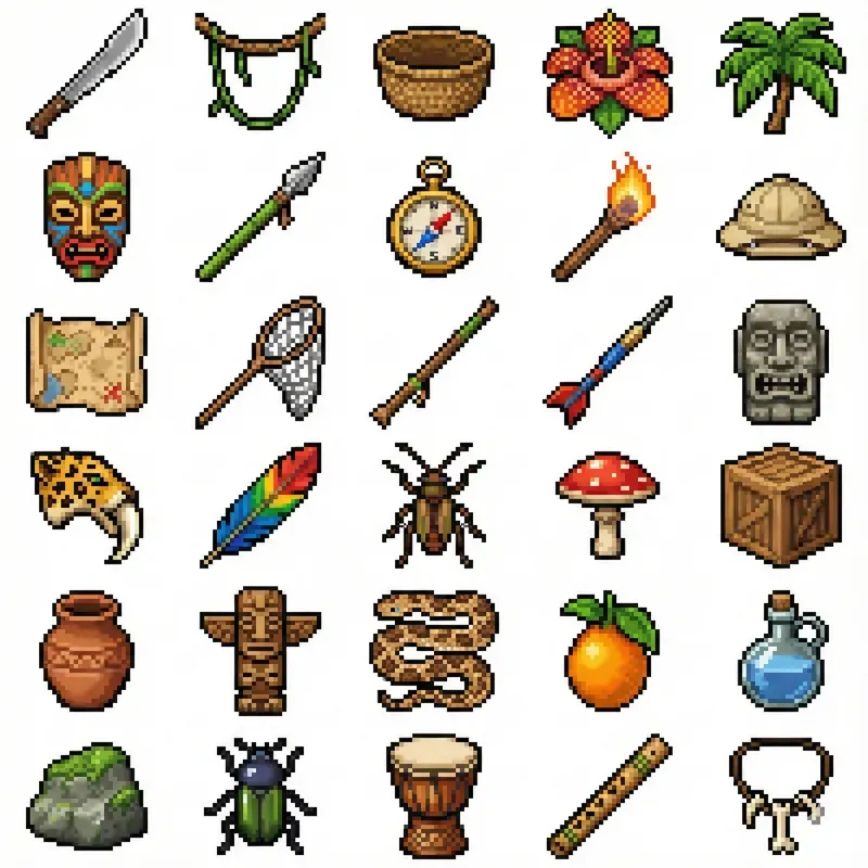 2D Pixel Art Game Dev Sprite Assets