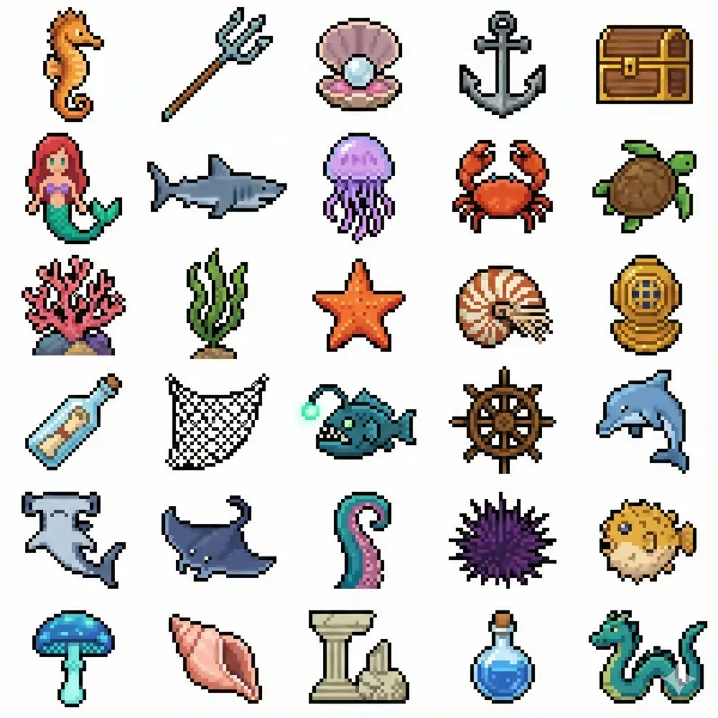 2D Pixel Art Game Dev Sprite Assets