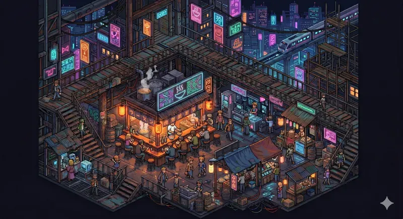 Isometric Jrpg Pixel Art