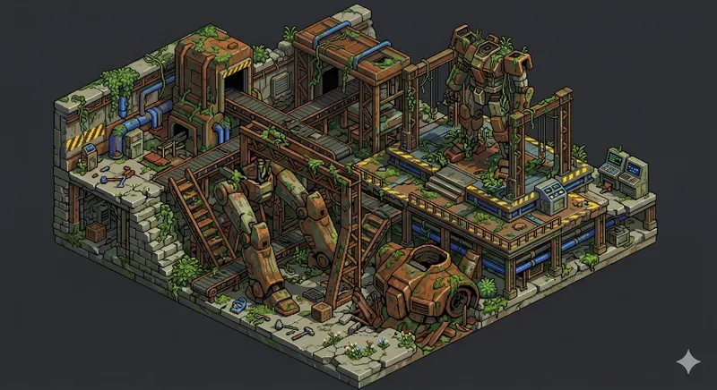 Isometric Jrpg Pixel Art