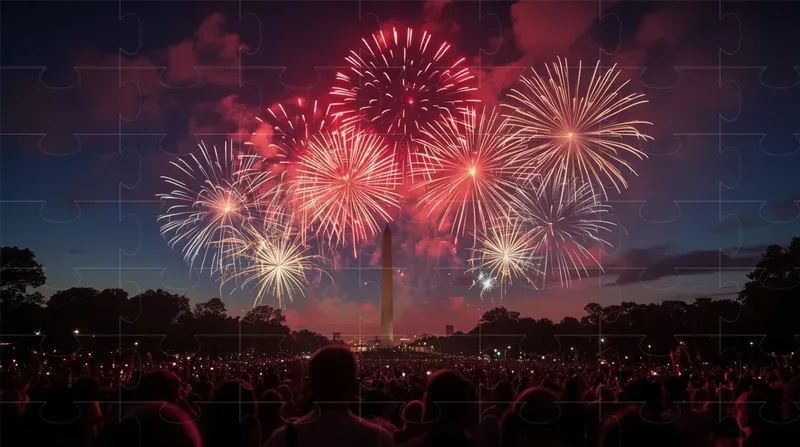 Fourth Of July Cinematic Fireworks
