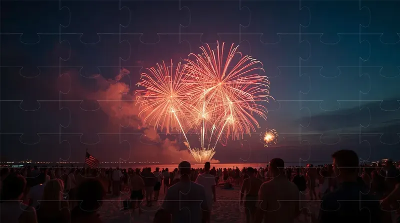 Fourth Of July Cinematic Fireworks