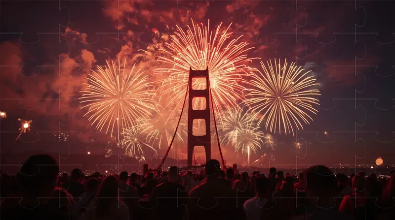 Fourth Of July Cinematic Fireworks
