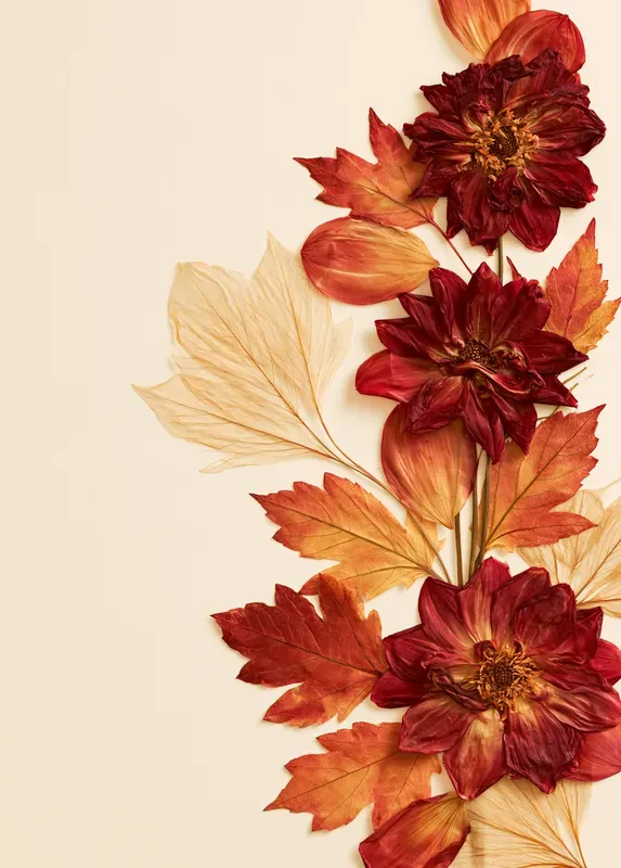 Pressed Flower Wedding Invitations