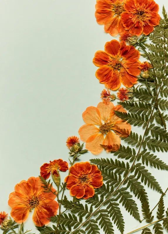 Pressed Flower Wedding Invitations