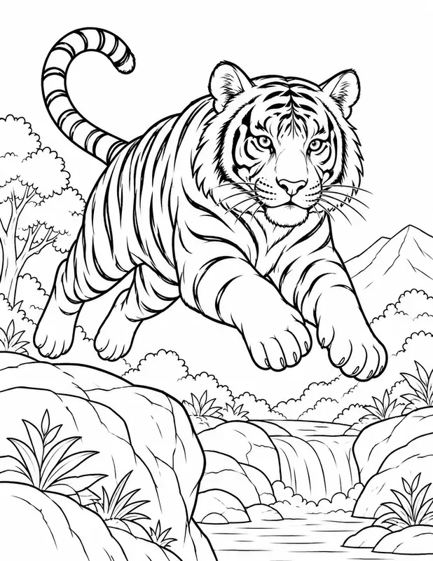Coloring Book Page Generator