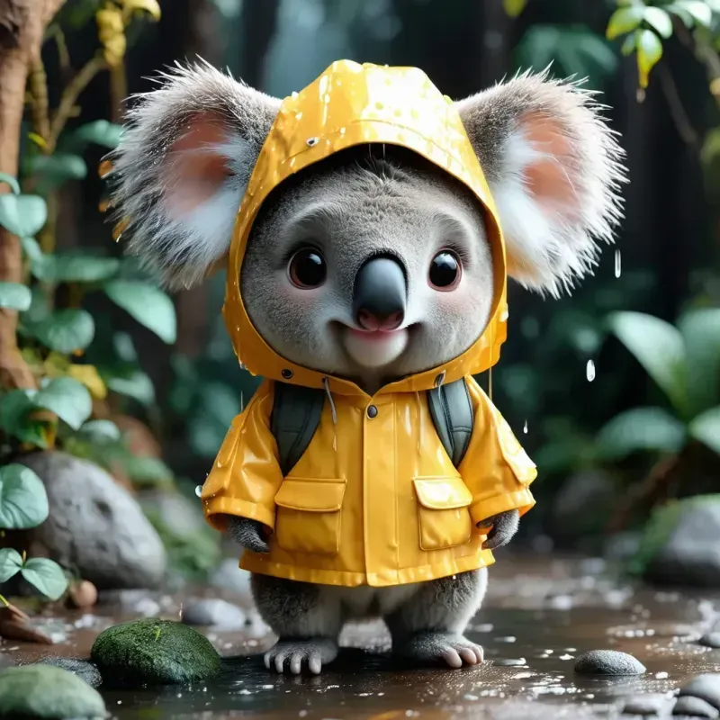 3d Pixarstyle Cute Cartoon Characters