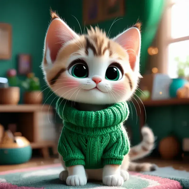 3d Pixarstyle Cute Cartoon Characters