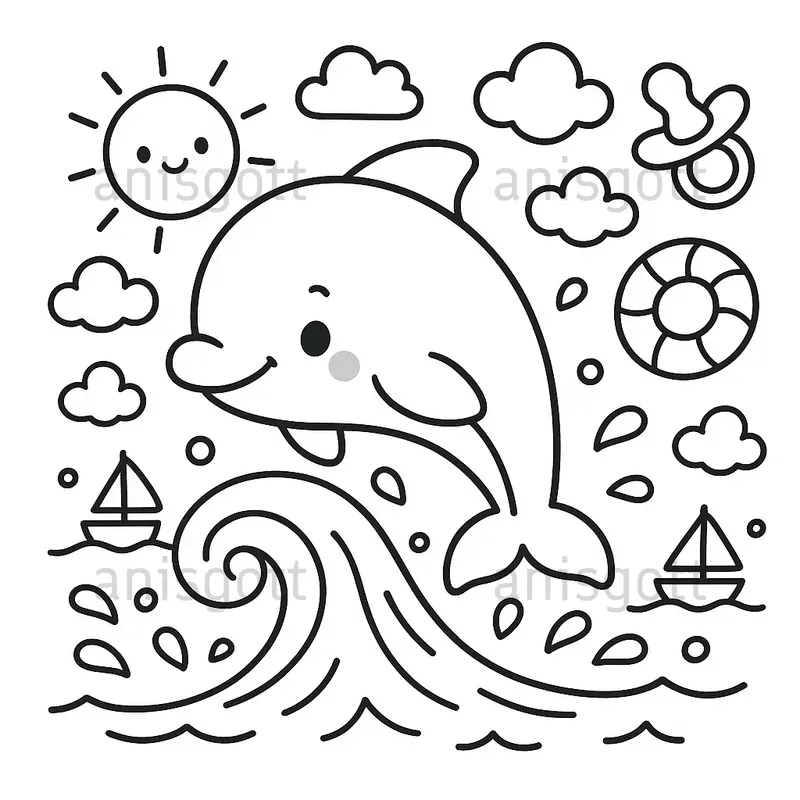 Kdp Cute Summer Nursery Coloring Pages