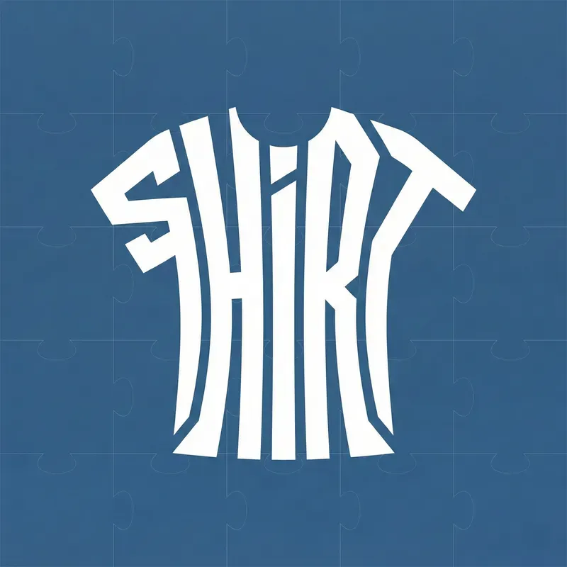 Typographic Shape Logo Designs