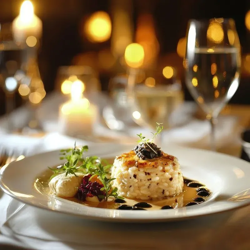 Food Presentations Of Gourmet Main Courses