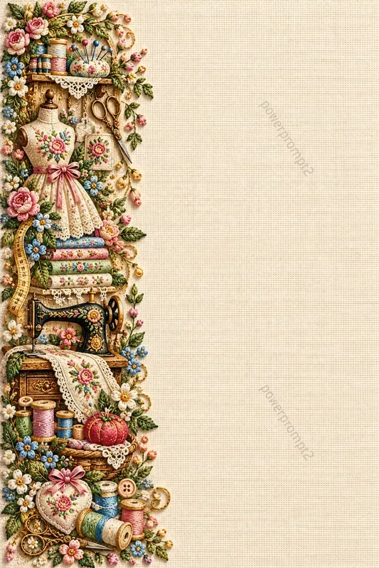 Vibrant Embroidered Stationery