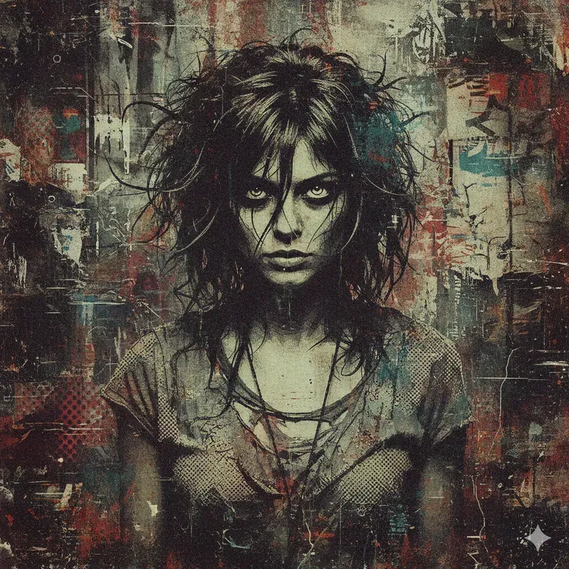 Grunge Design Style Illustrations