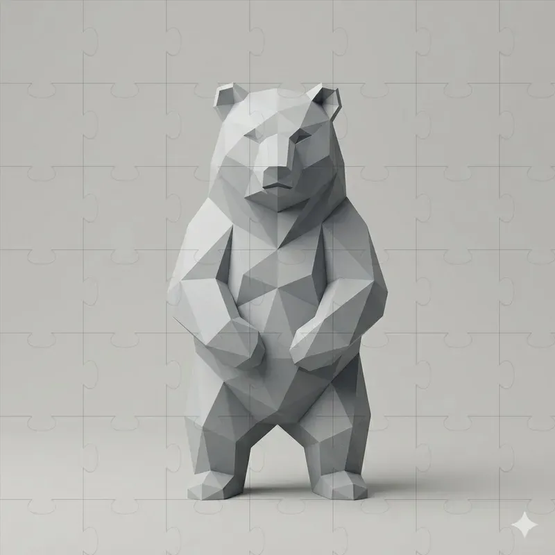 3D Minimalist Mascot Logos