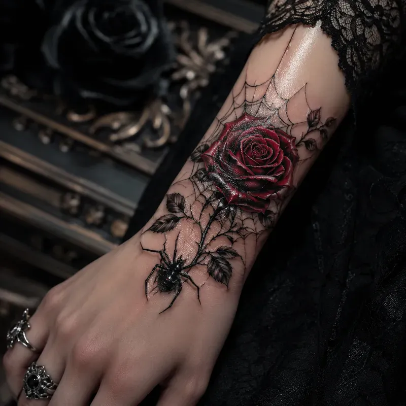 Ultrarealistic 3D Gothic Tattoo Designs