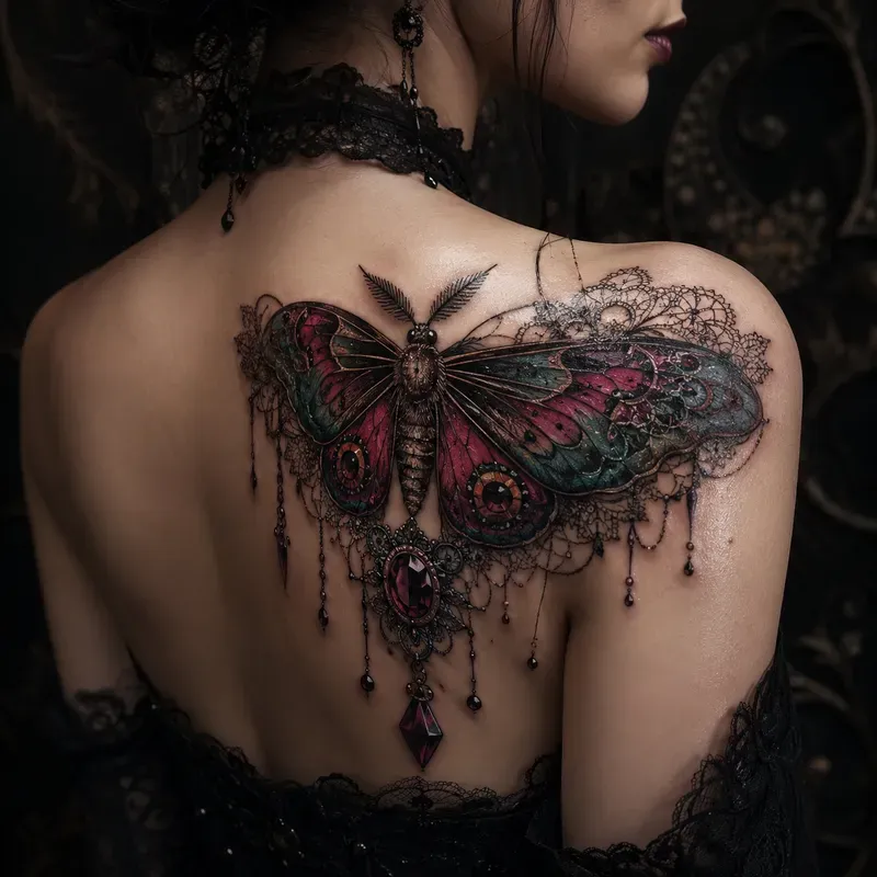 Ultrarealistic 3D Gothic Tattoo Designs